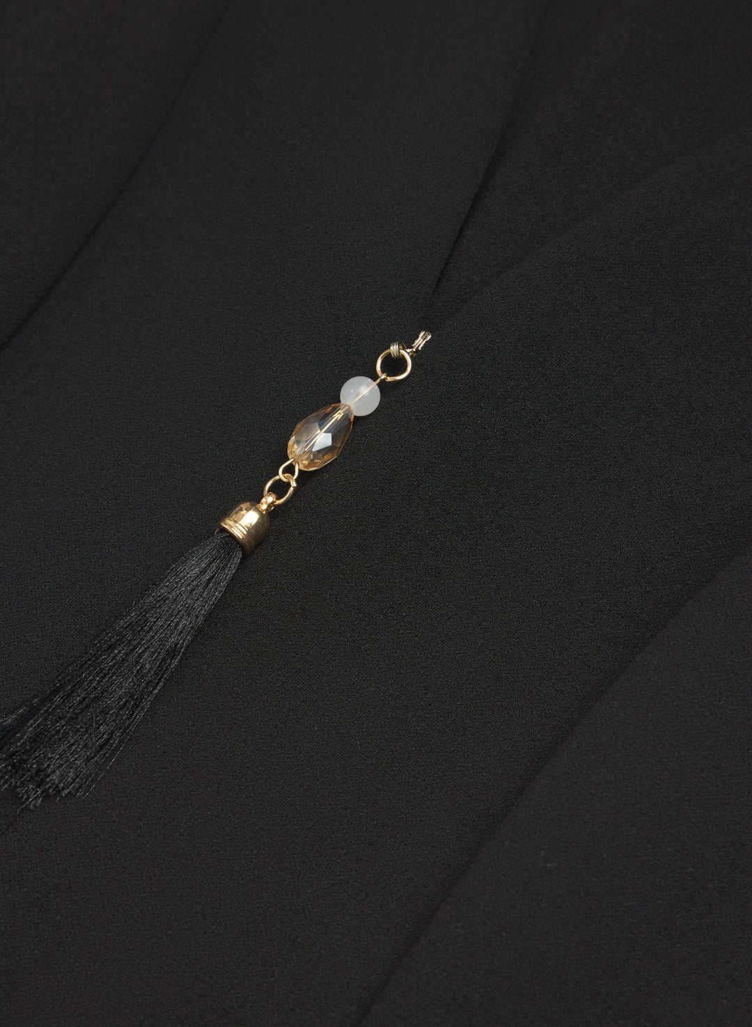 Zip-Up Tassel Detail Dress