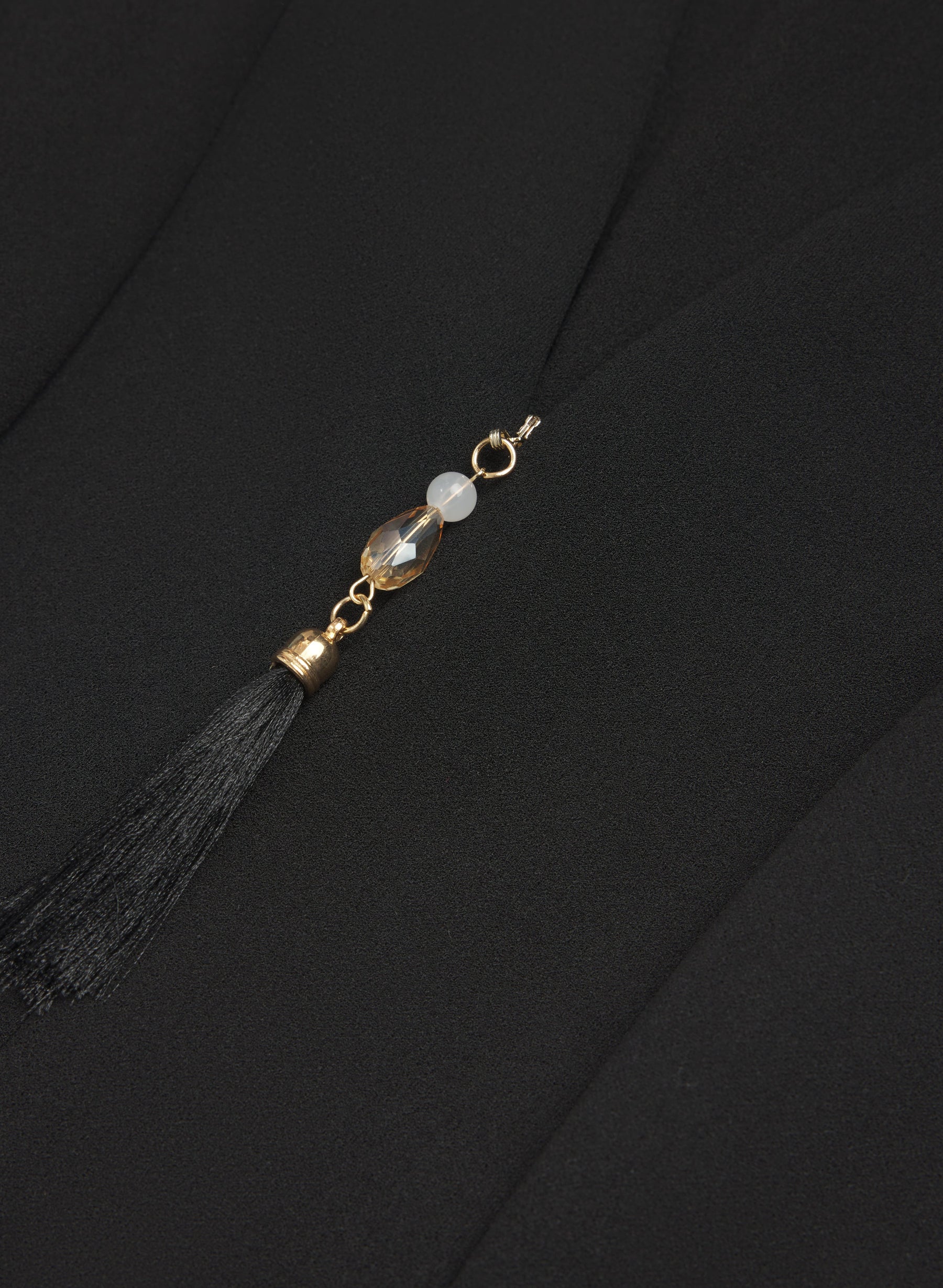 Zip-Up Tassel Detail Dress