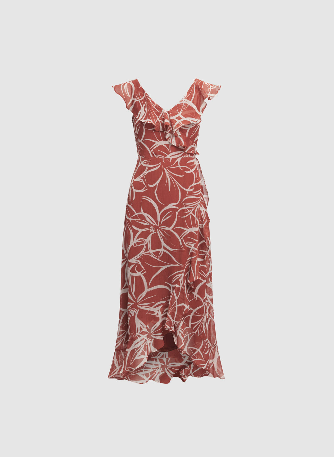 Floral Chiffon Dress