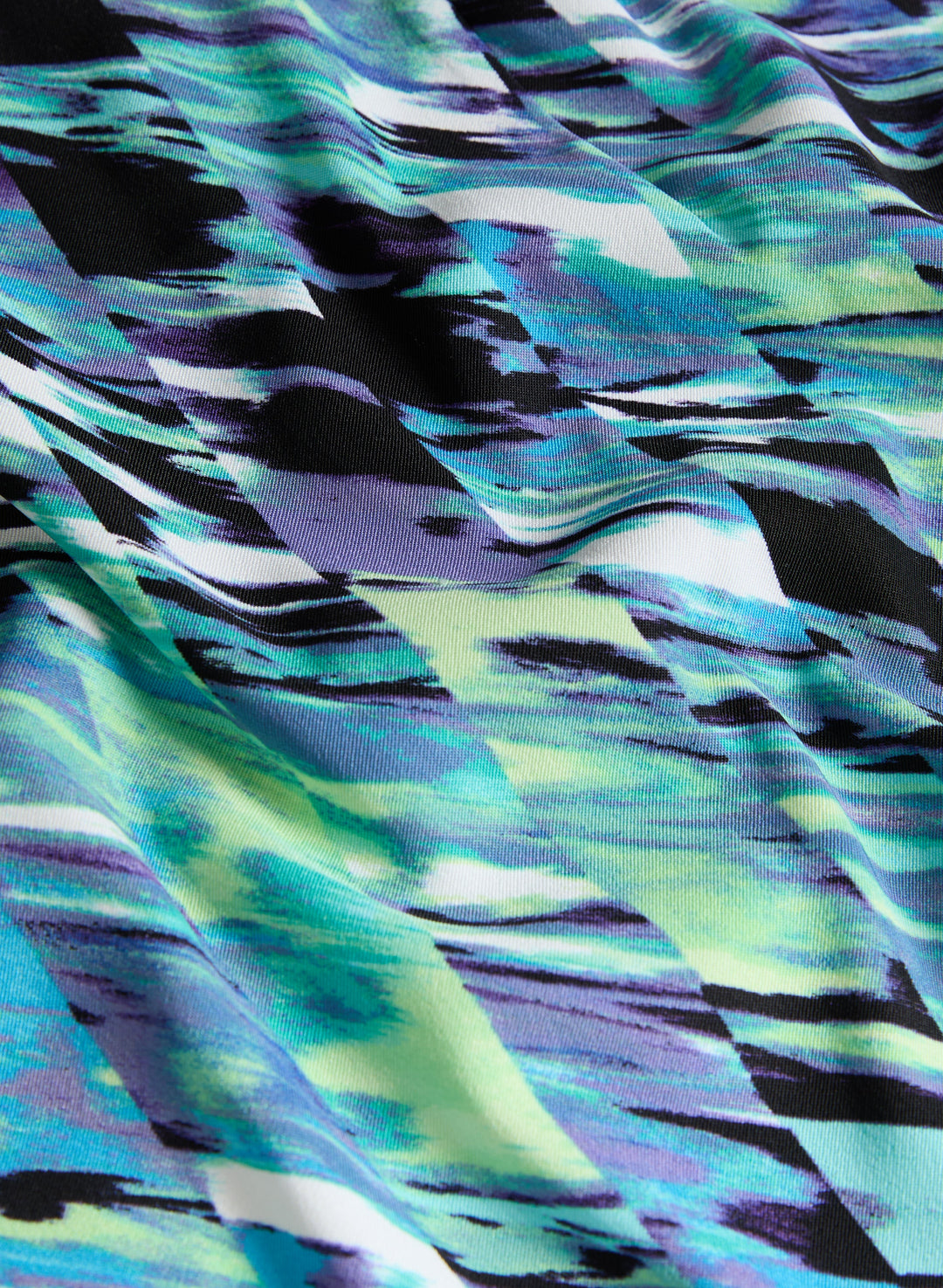 Abstract Print Dress