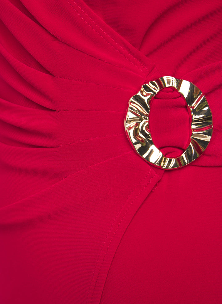 Wrap-Style Dress