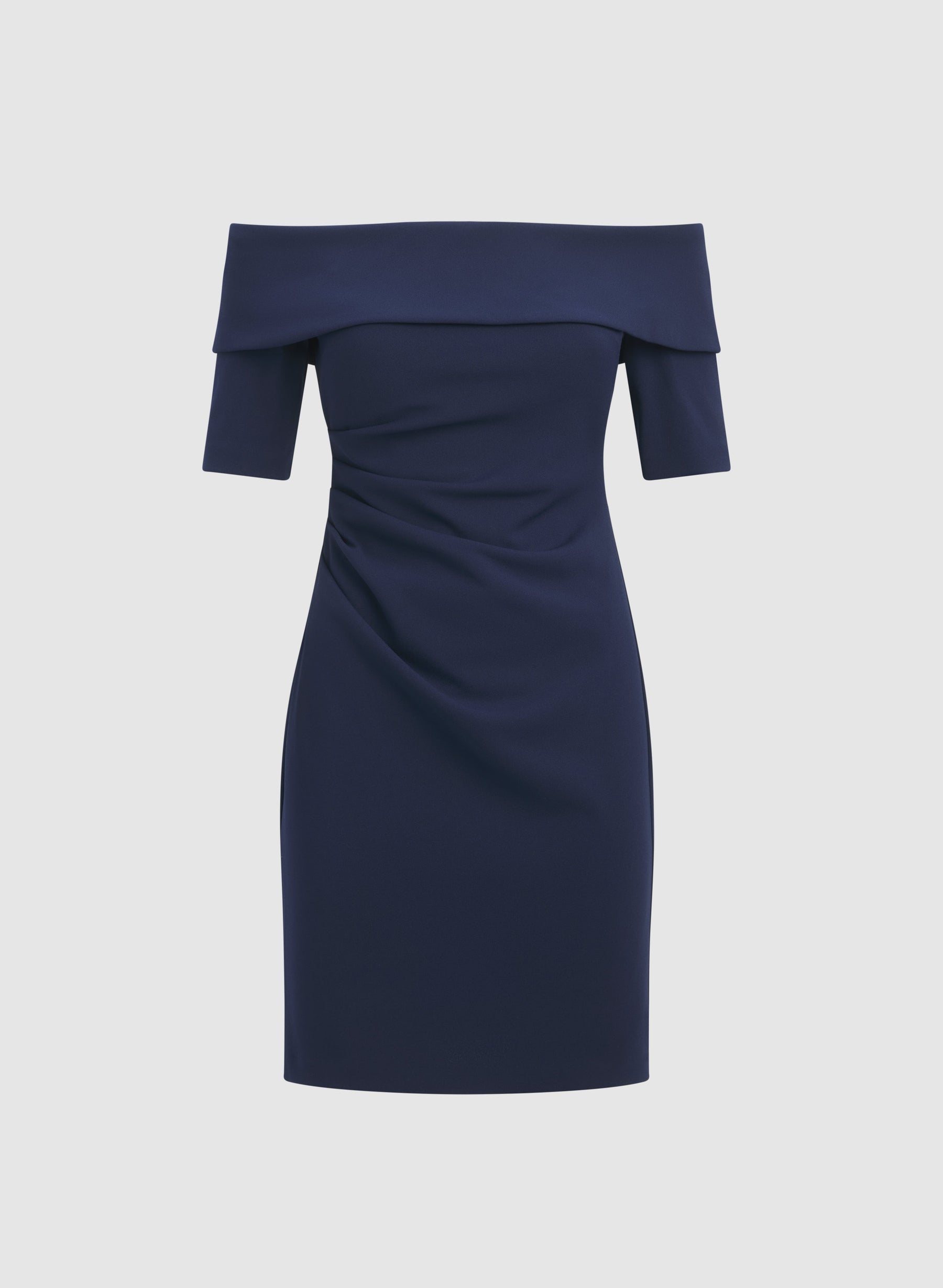 Fitted Off-Shoulder Dress