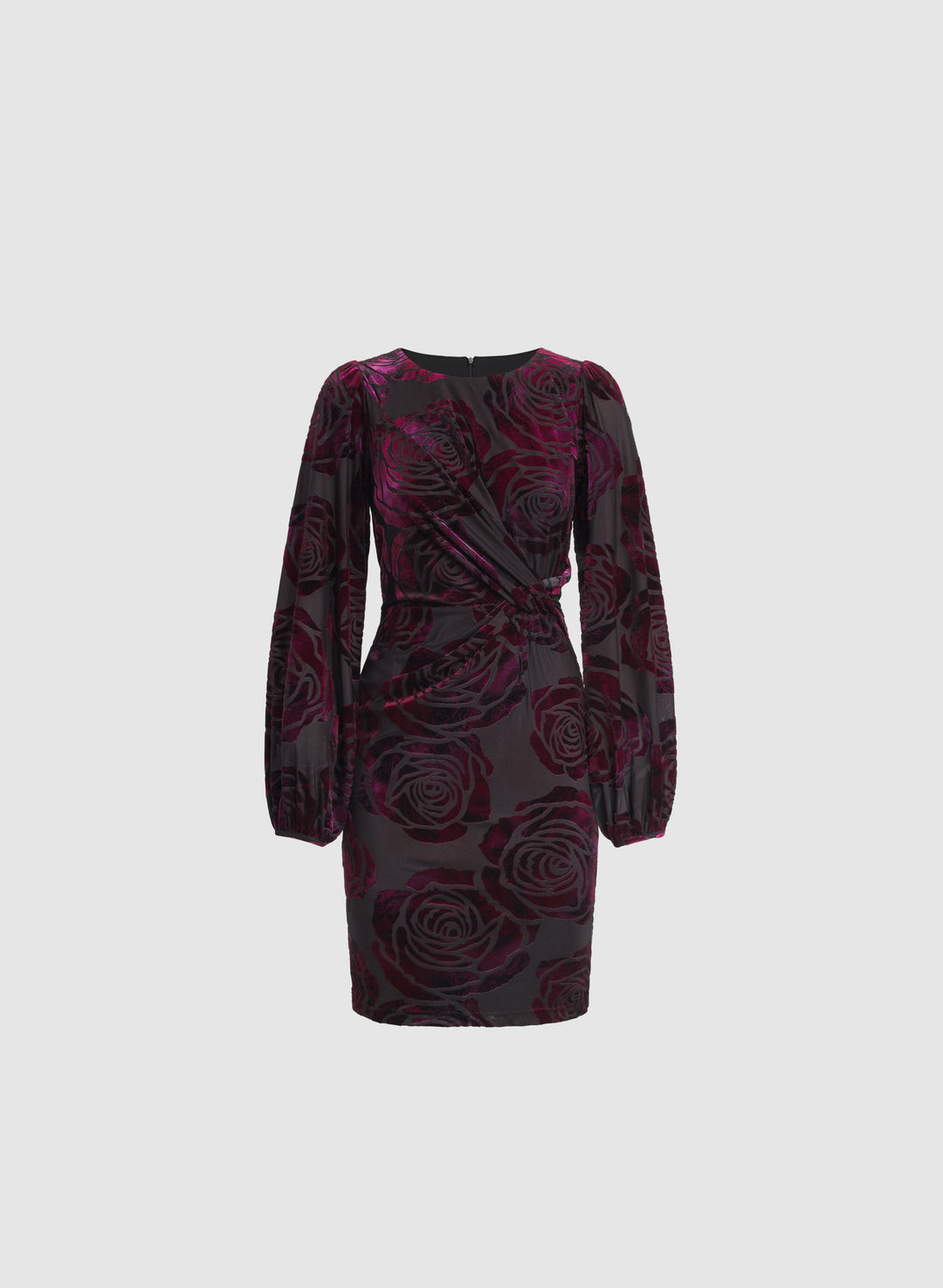Rose Velvet Dress