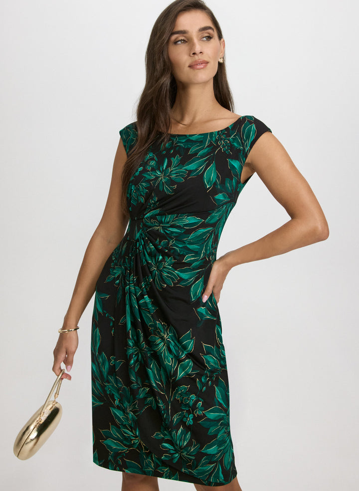 Leaf Print Dress
