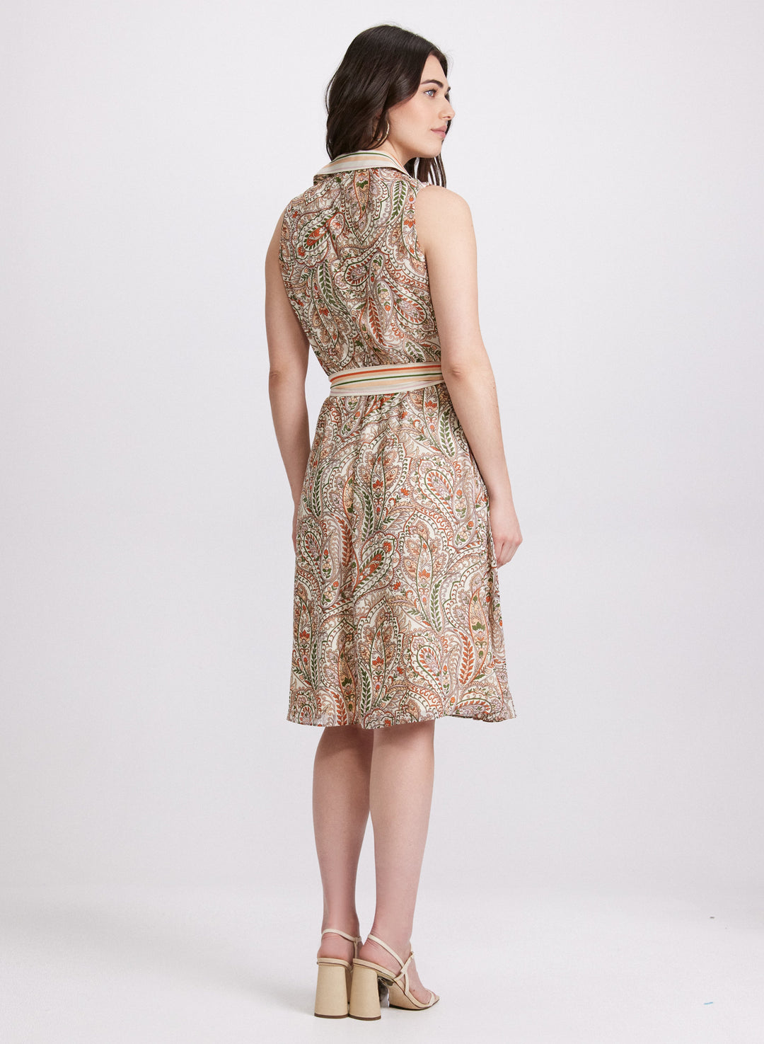 Paisley Shirt Dress