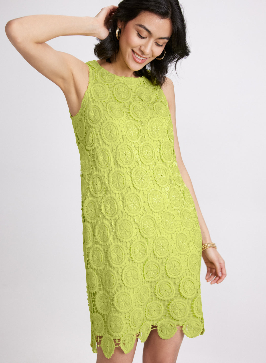 Sleeveless Crochet Dress