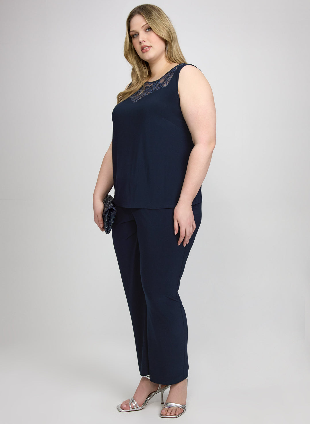 Three-Piece Pantsuit Set