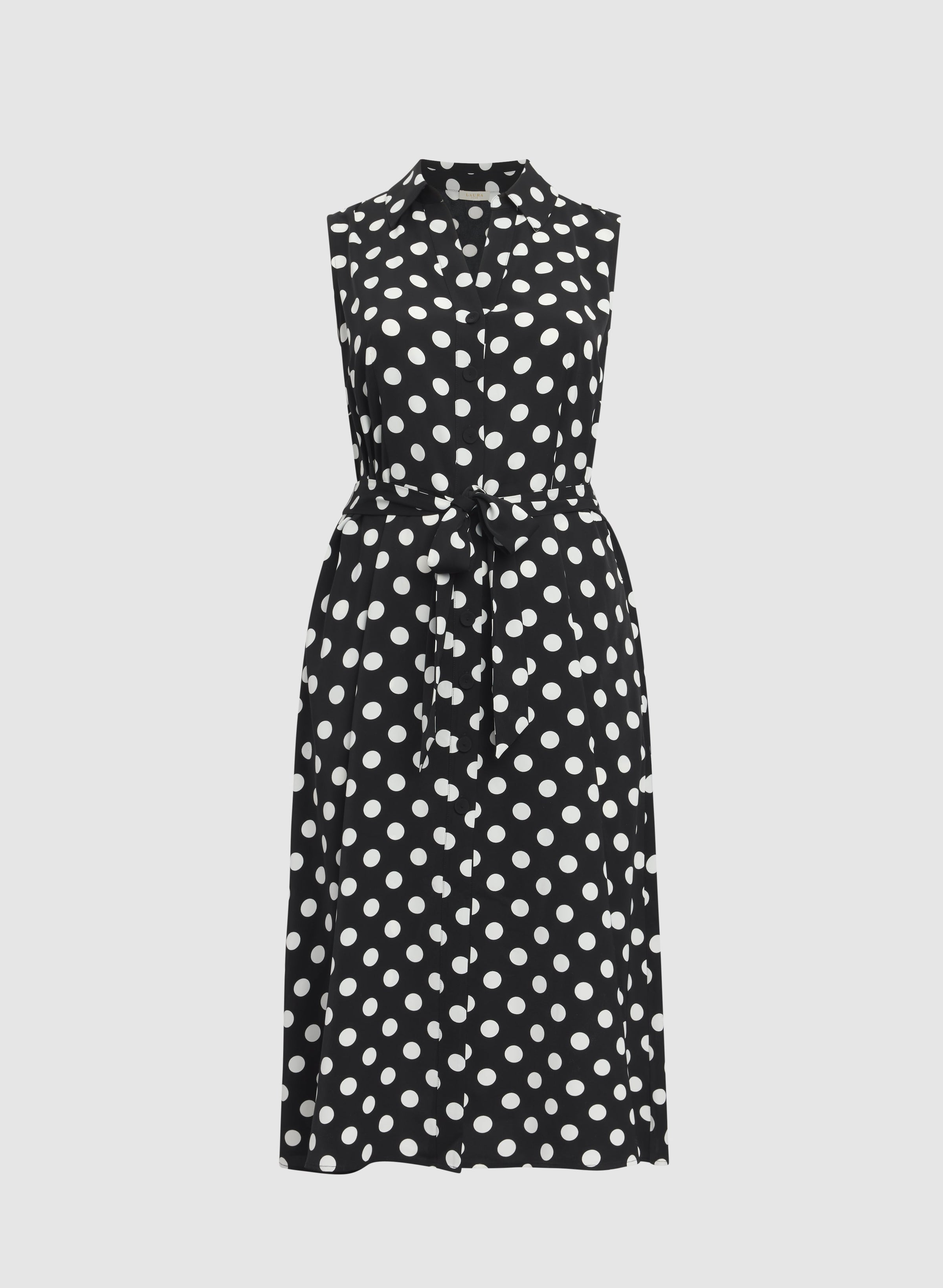 Polka Dot Shirt Dress