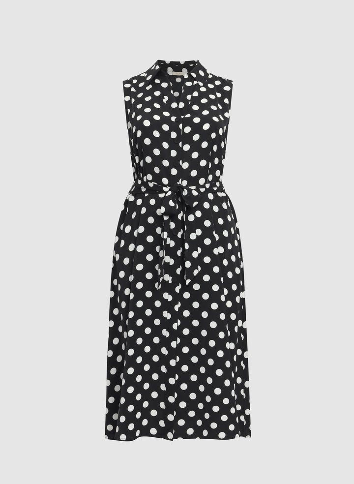 Polka Dot Shirt Dress