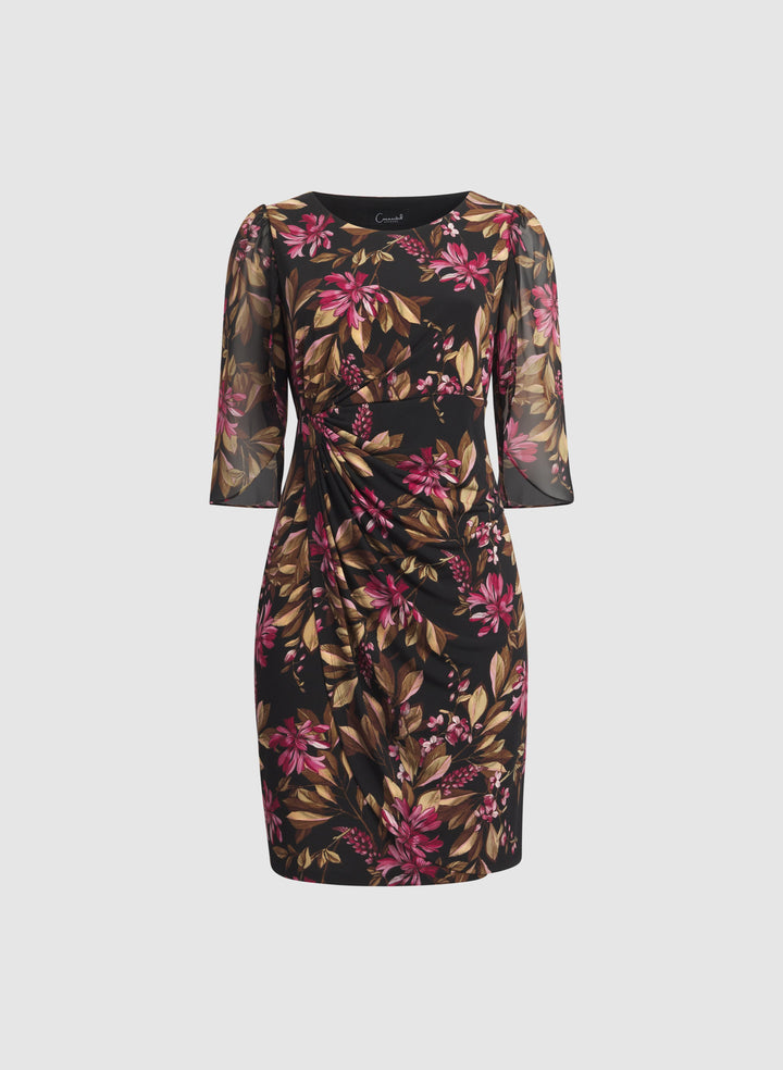 Floral Split Sleeve Dress