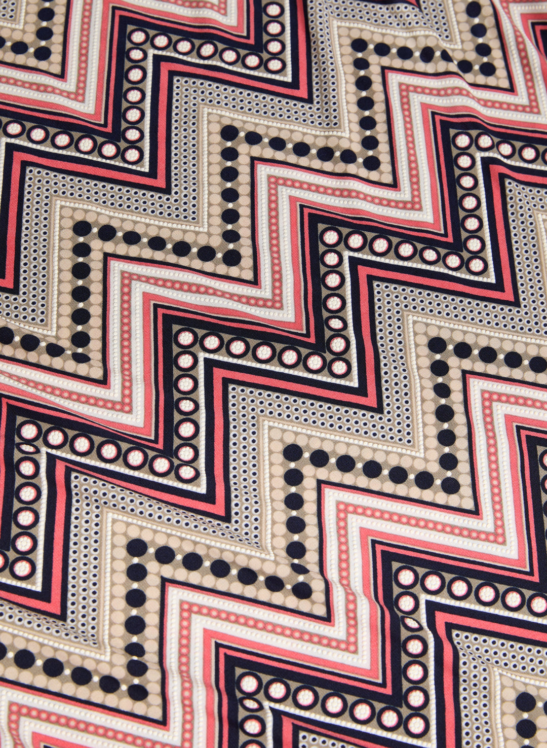Chevron Print Dress