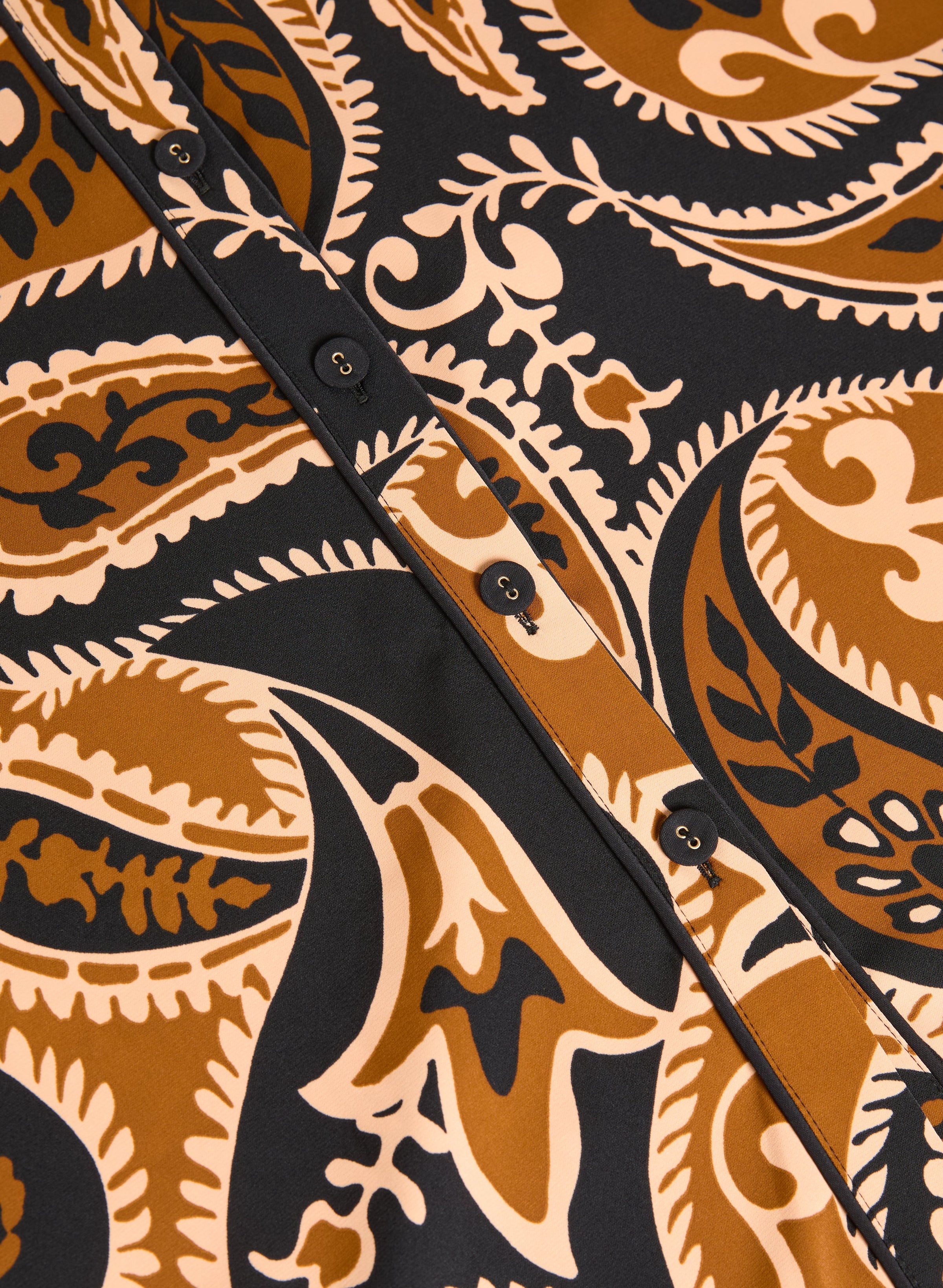 Paisley Shirt Dress