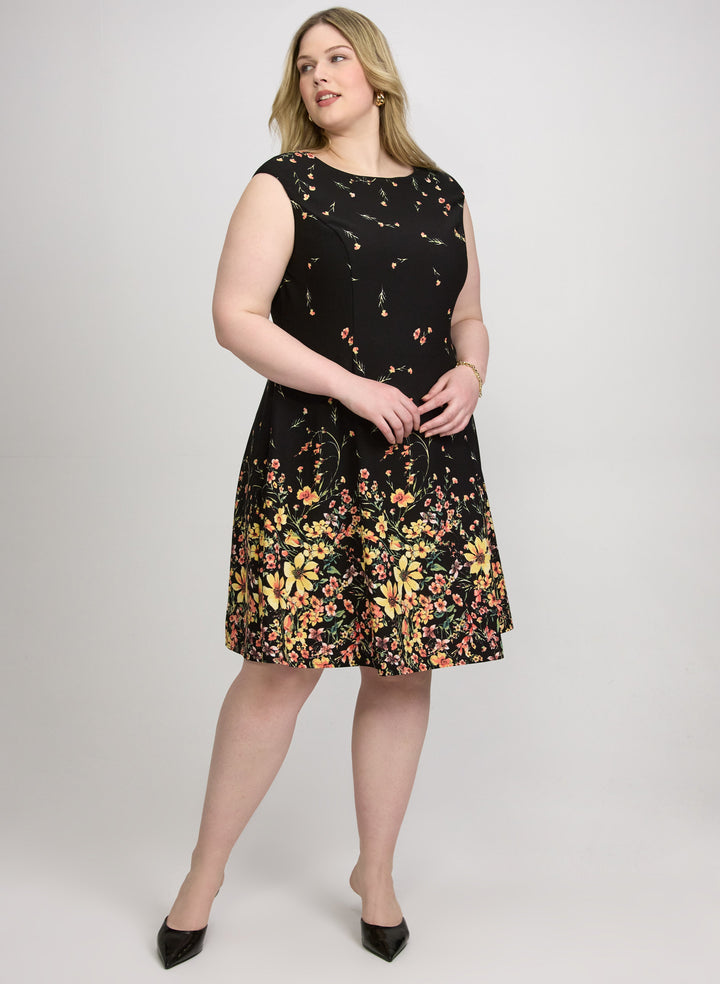 Fit & Flare Floral Dress