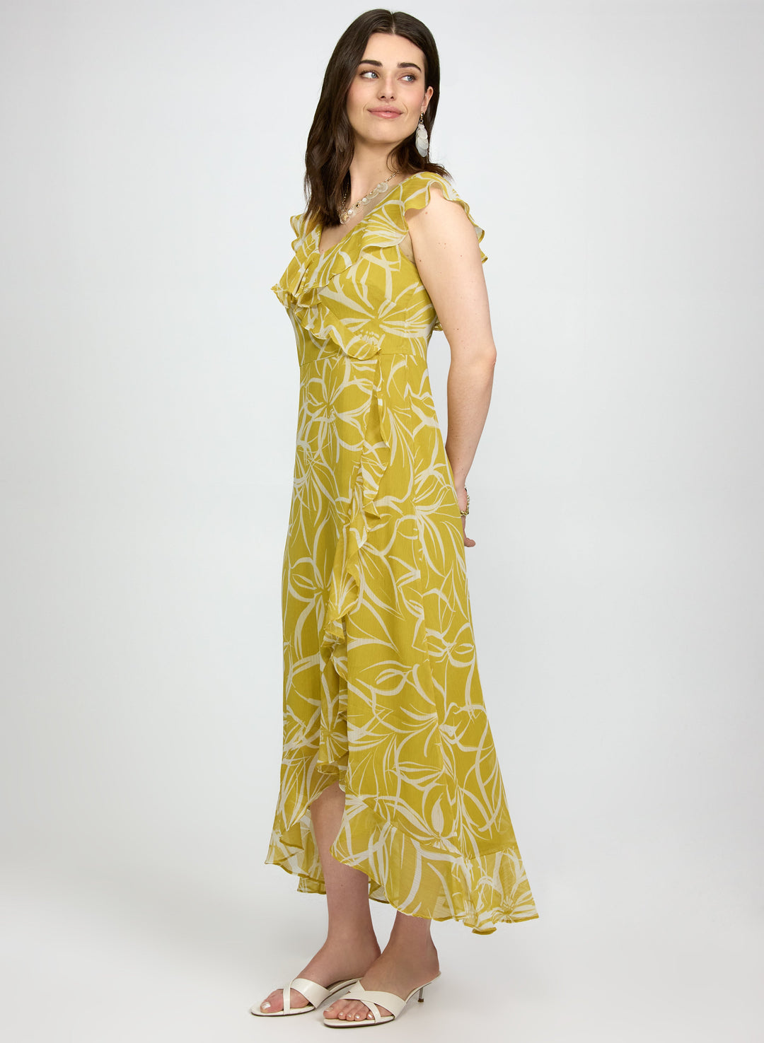 Floral Chiffon Dress