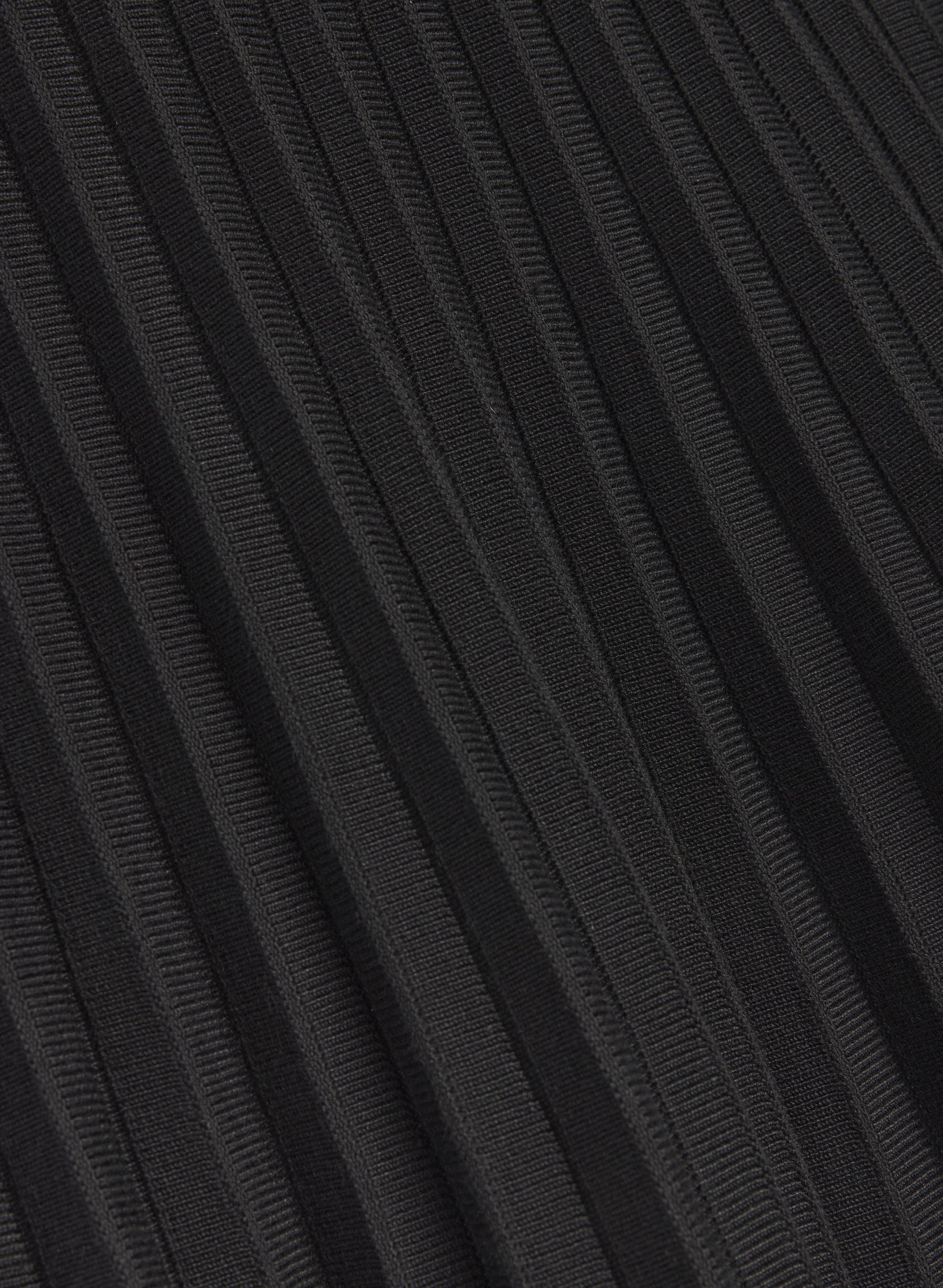 Pleated Knit Dress