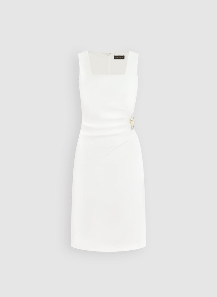 Floral Button Detail Dress
