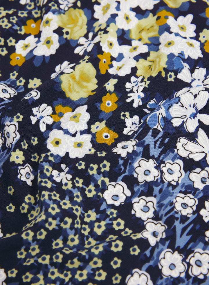 Floral Print Sleeveless Dress