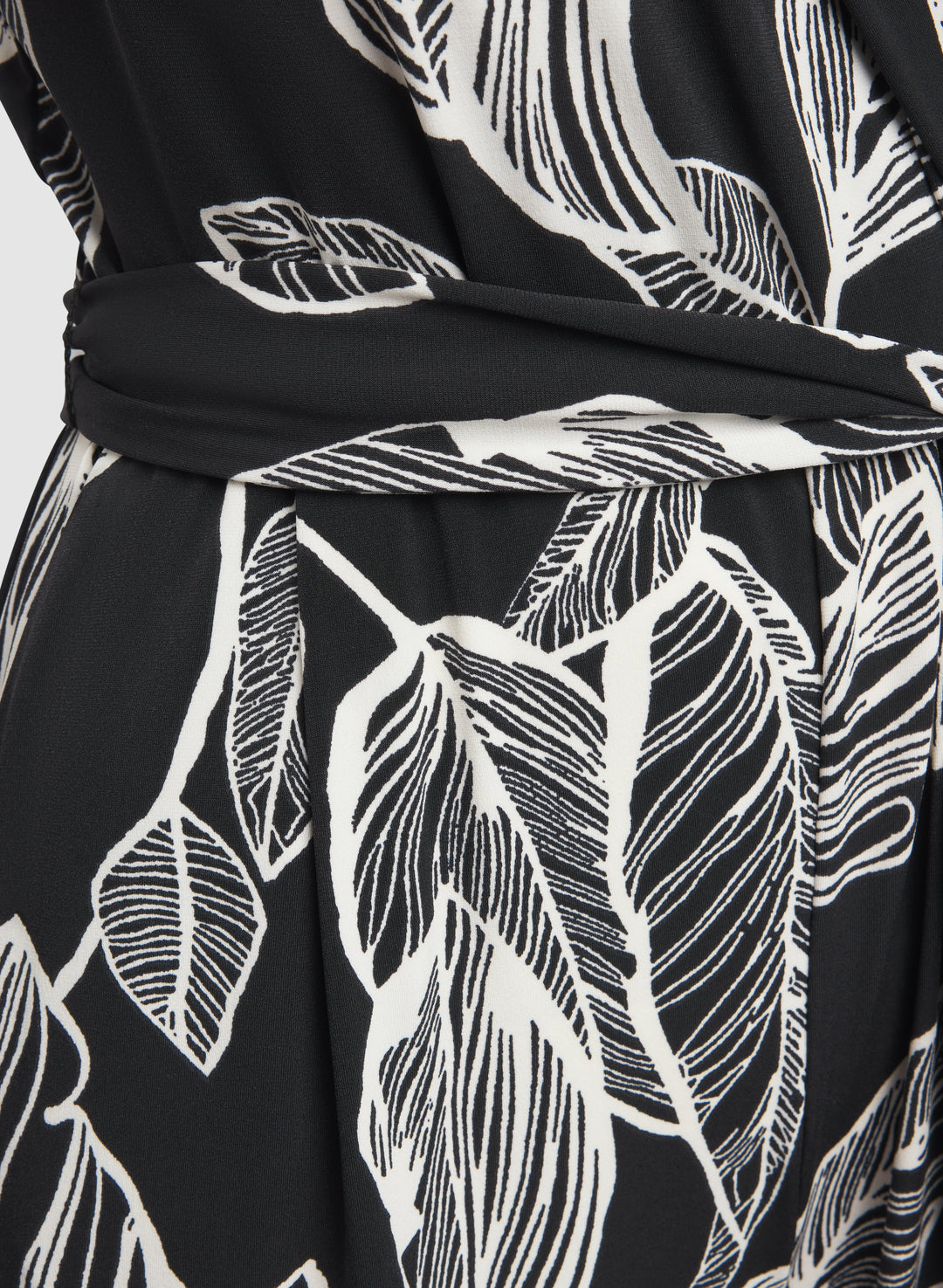 Leaf Print Jumpsuit