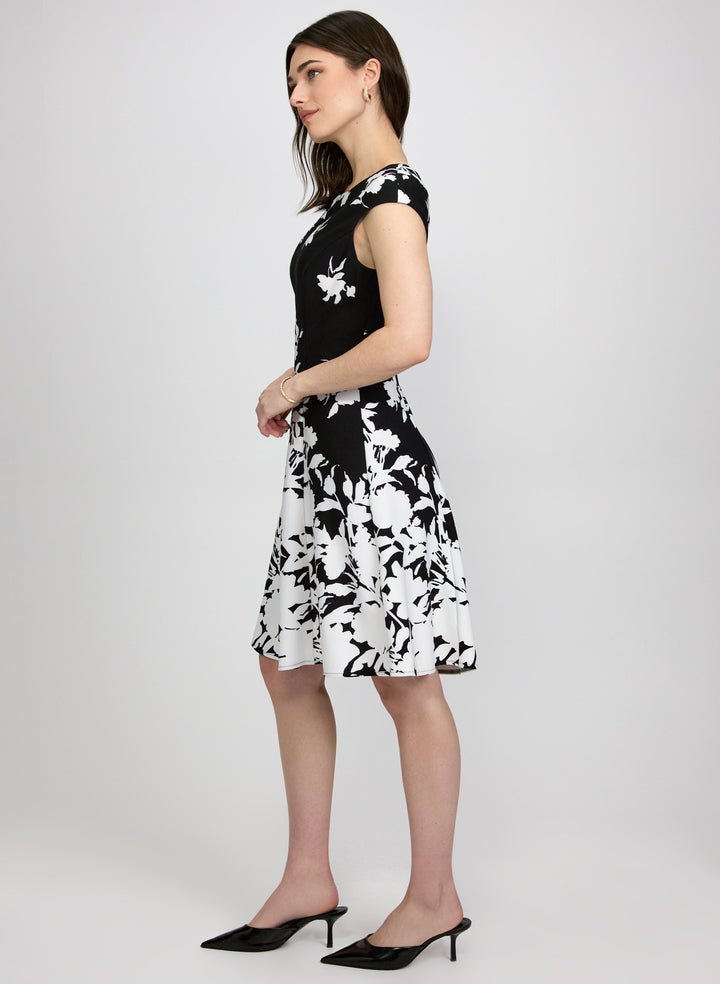 Floral Fit & Flare Dress