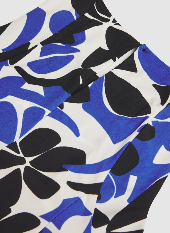 Leaf Print Dress