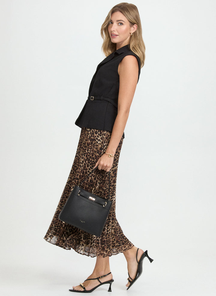 Leopard Print Blazer Dress