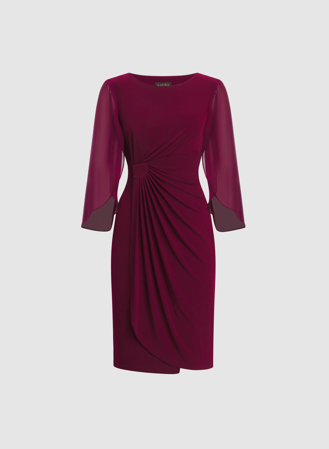 Gathered Jersey Dress