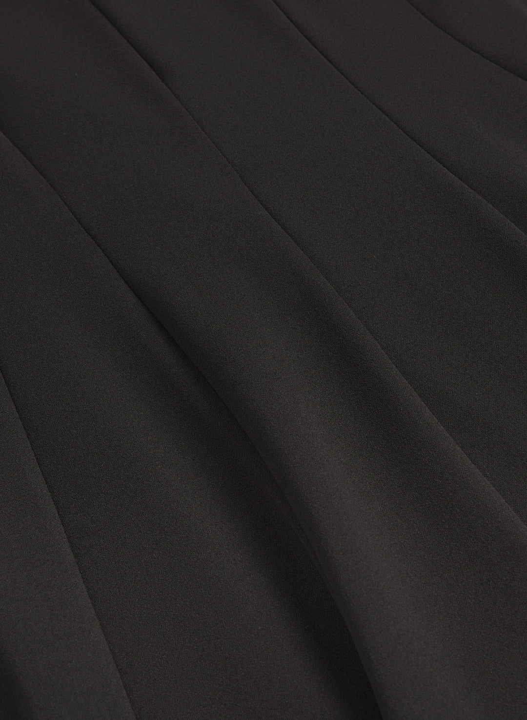 Crepe Fit and Flare Dress