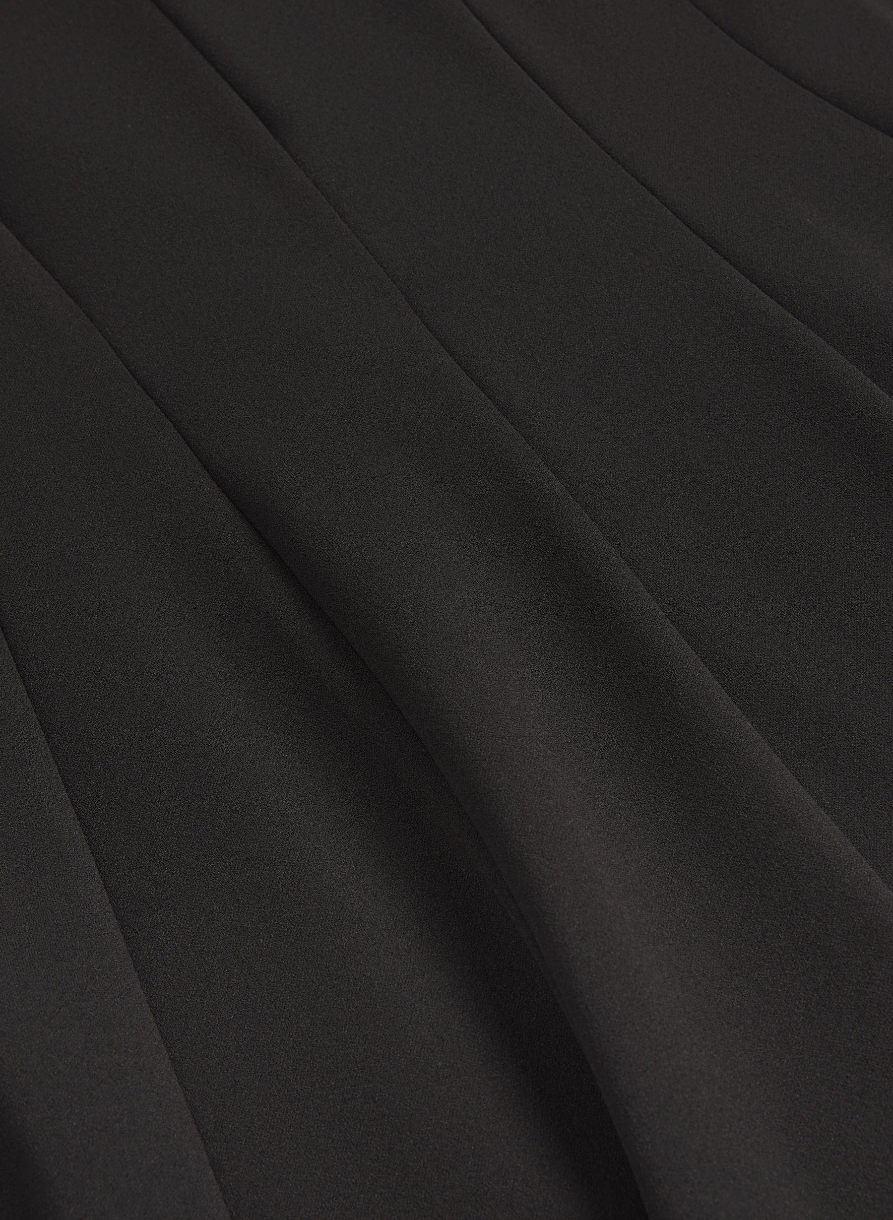 Crepe Fit and Flare Dress