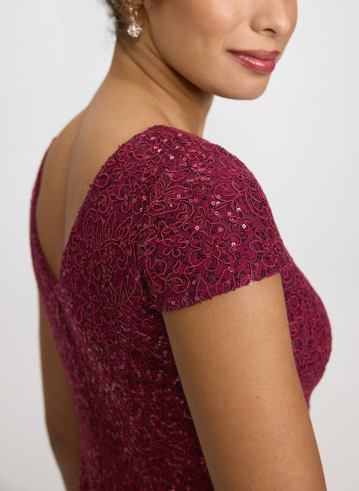 Sequin Fitted Dress