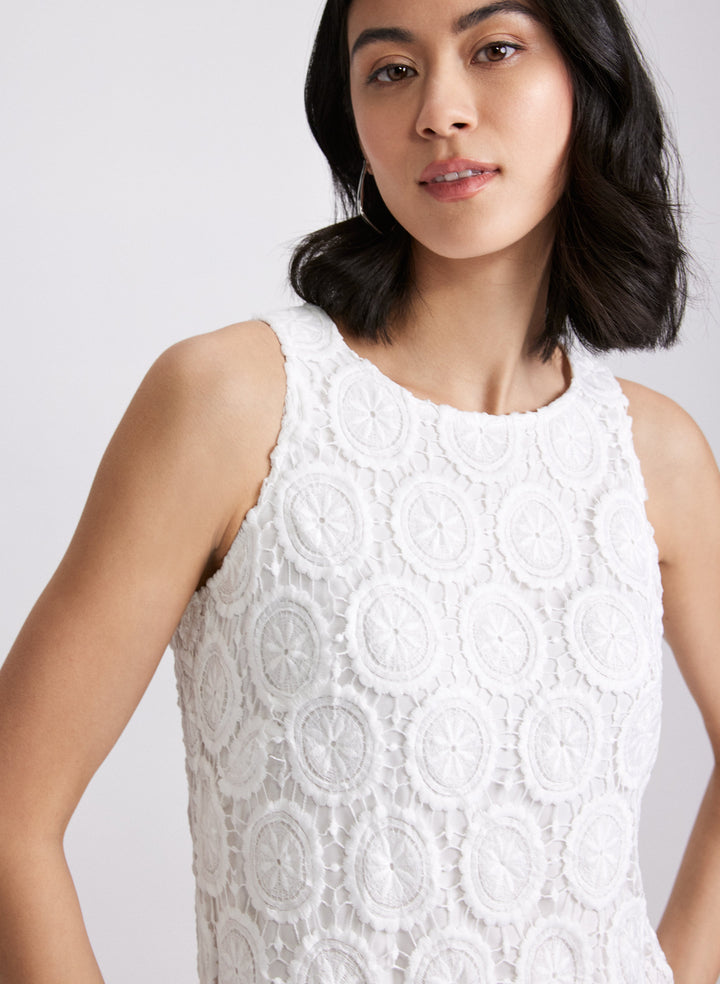 Sleeveless Crochet Dress
