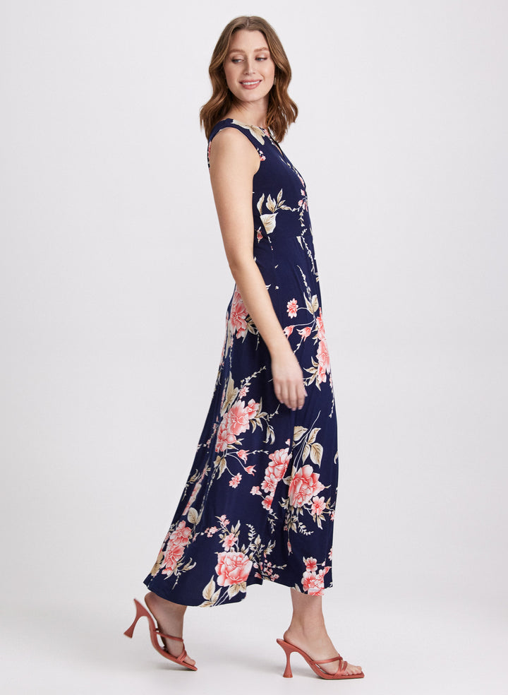 Floral Cut-Out Dress