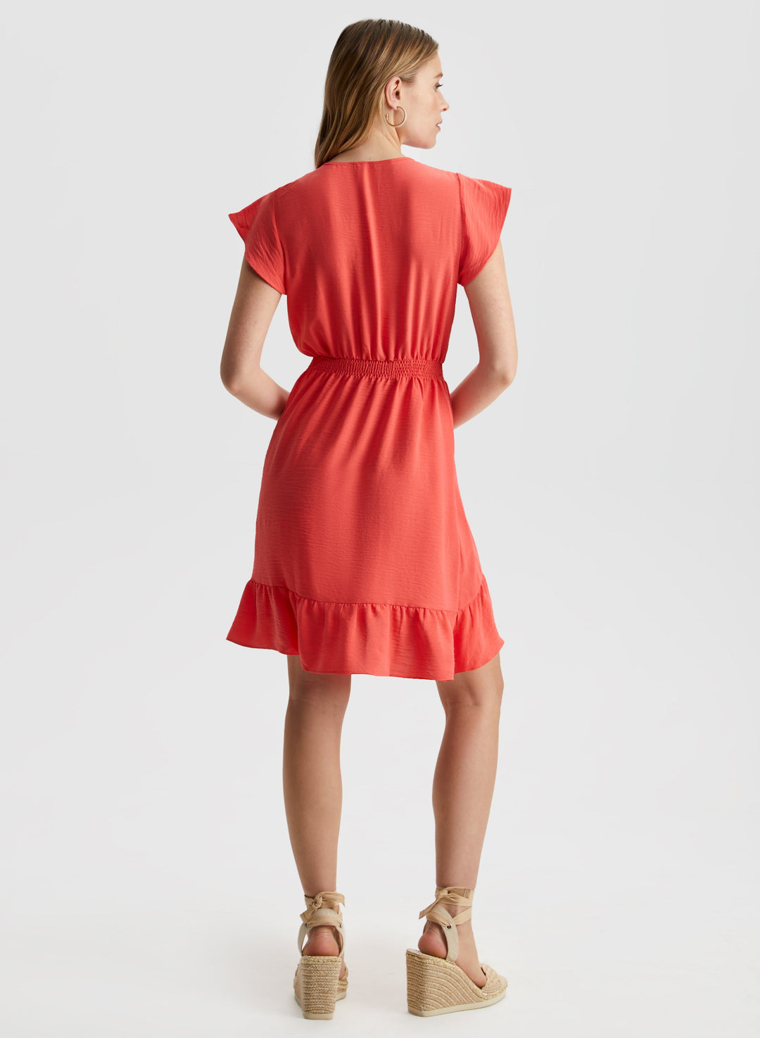 Ruffle Detail Dress
