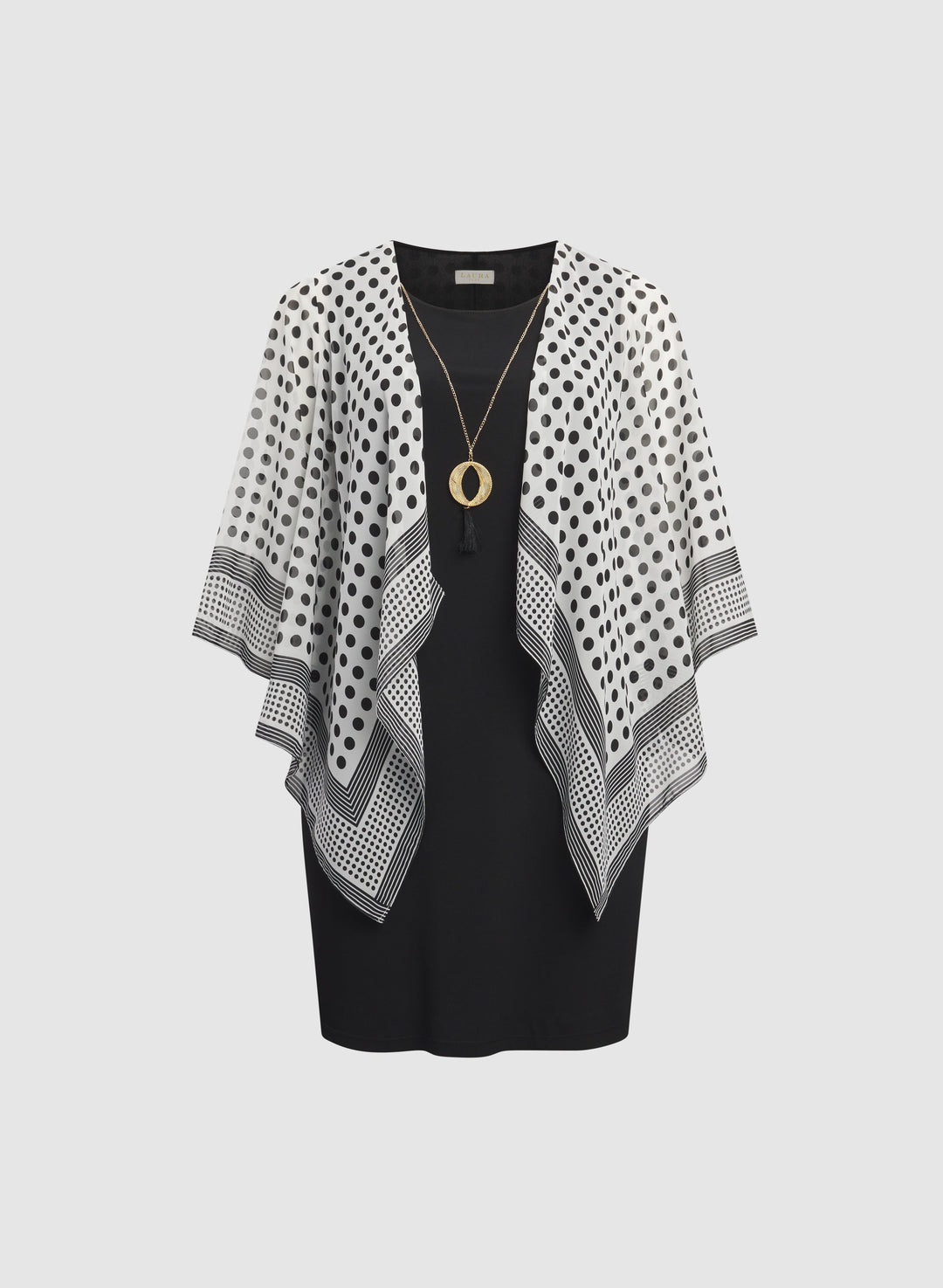 Chiffon Jacket & Jersey Dress