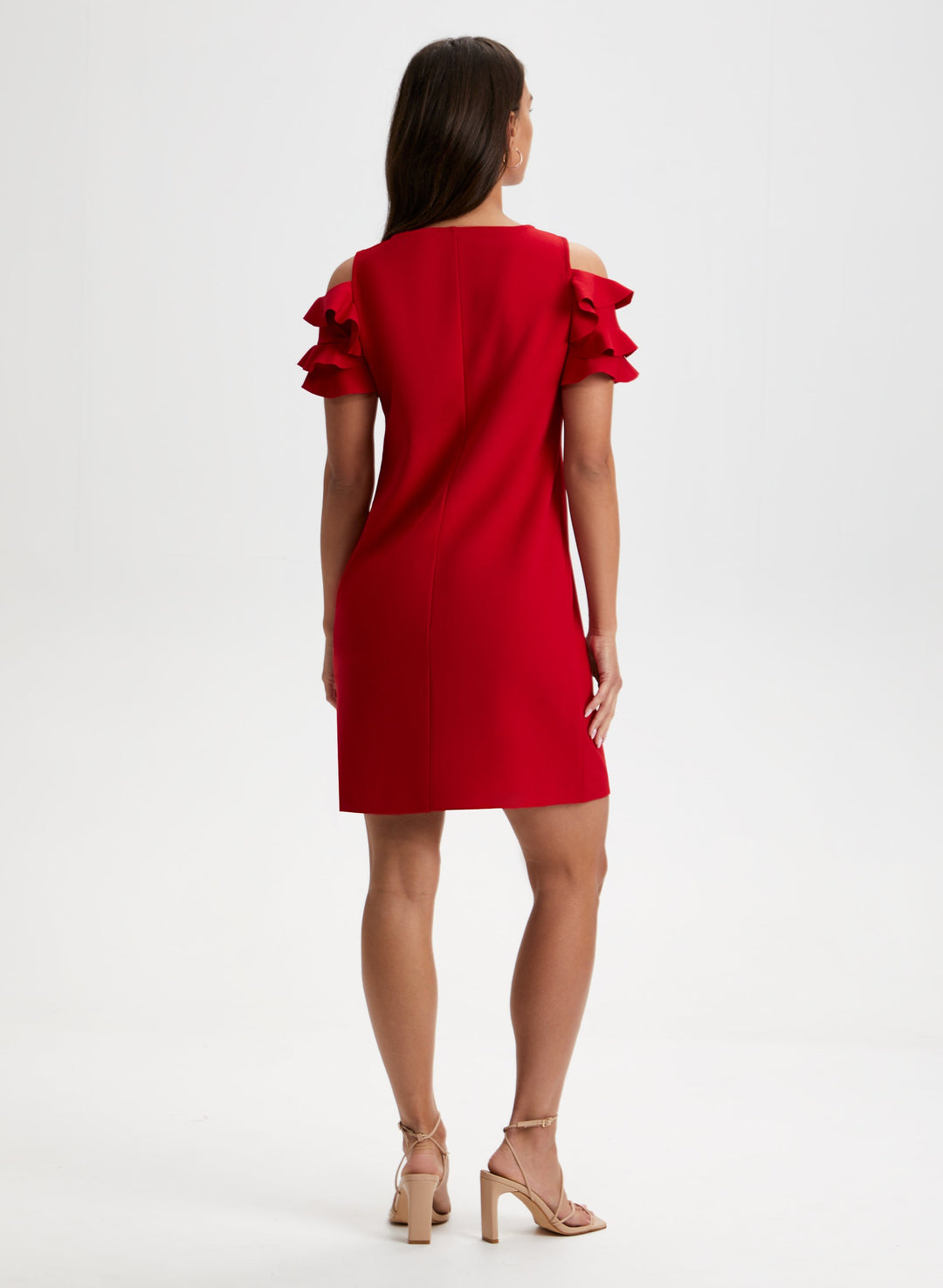 Ruffle Detail Day Dress