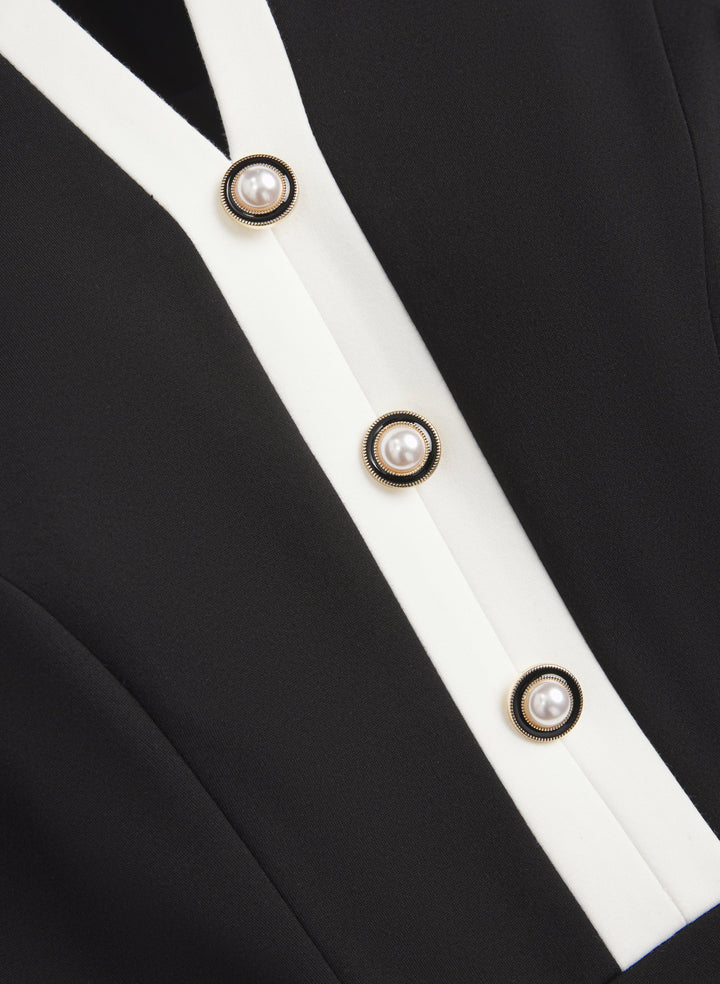 Button Detail Dress
