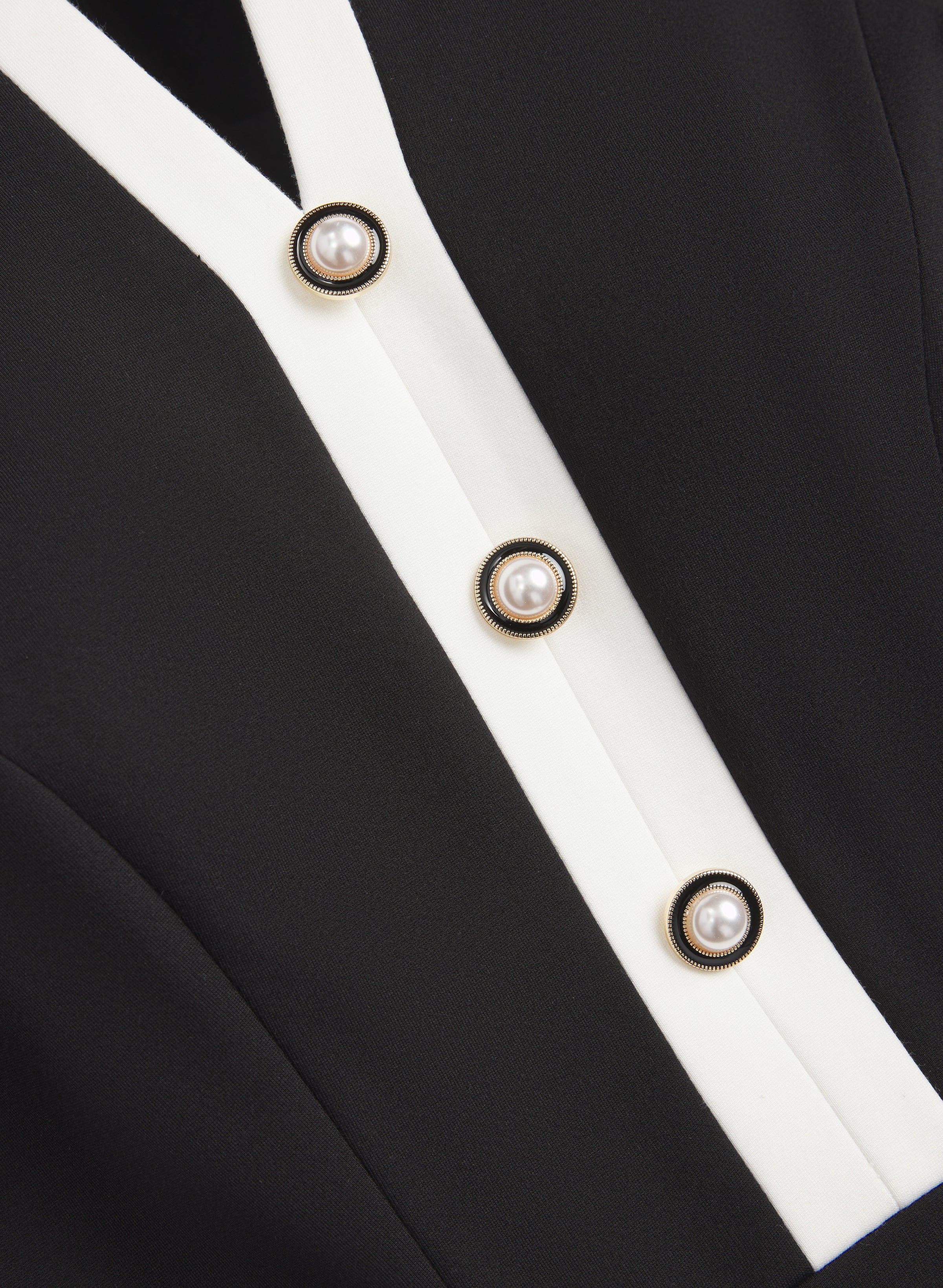 Button Detail Dress