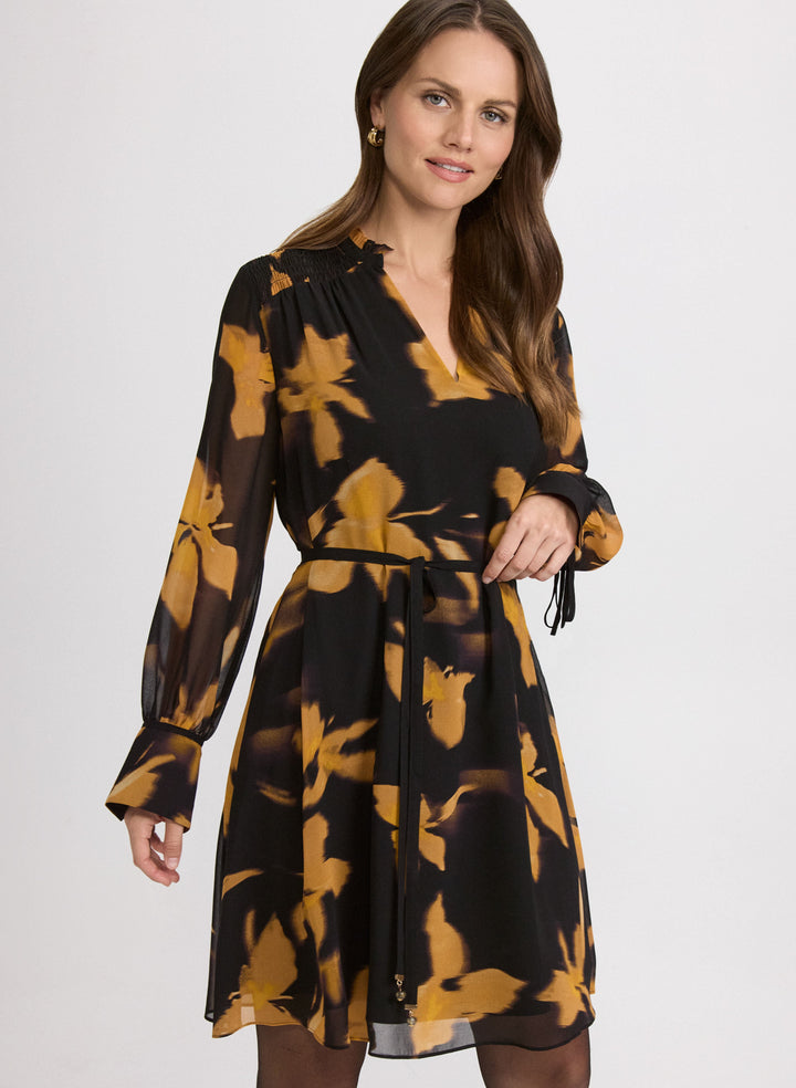 Floral Chiffon Dress