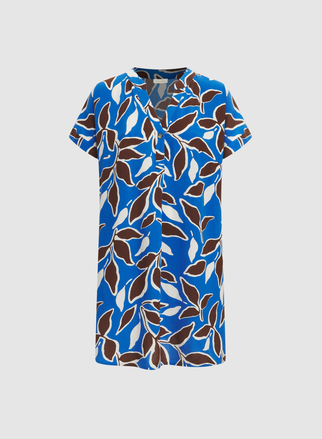 Leaf Print Dress