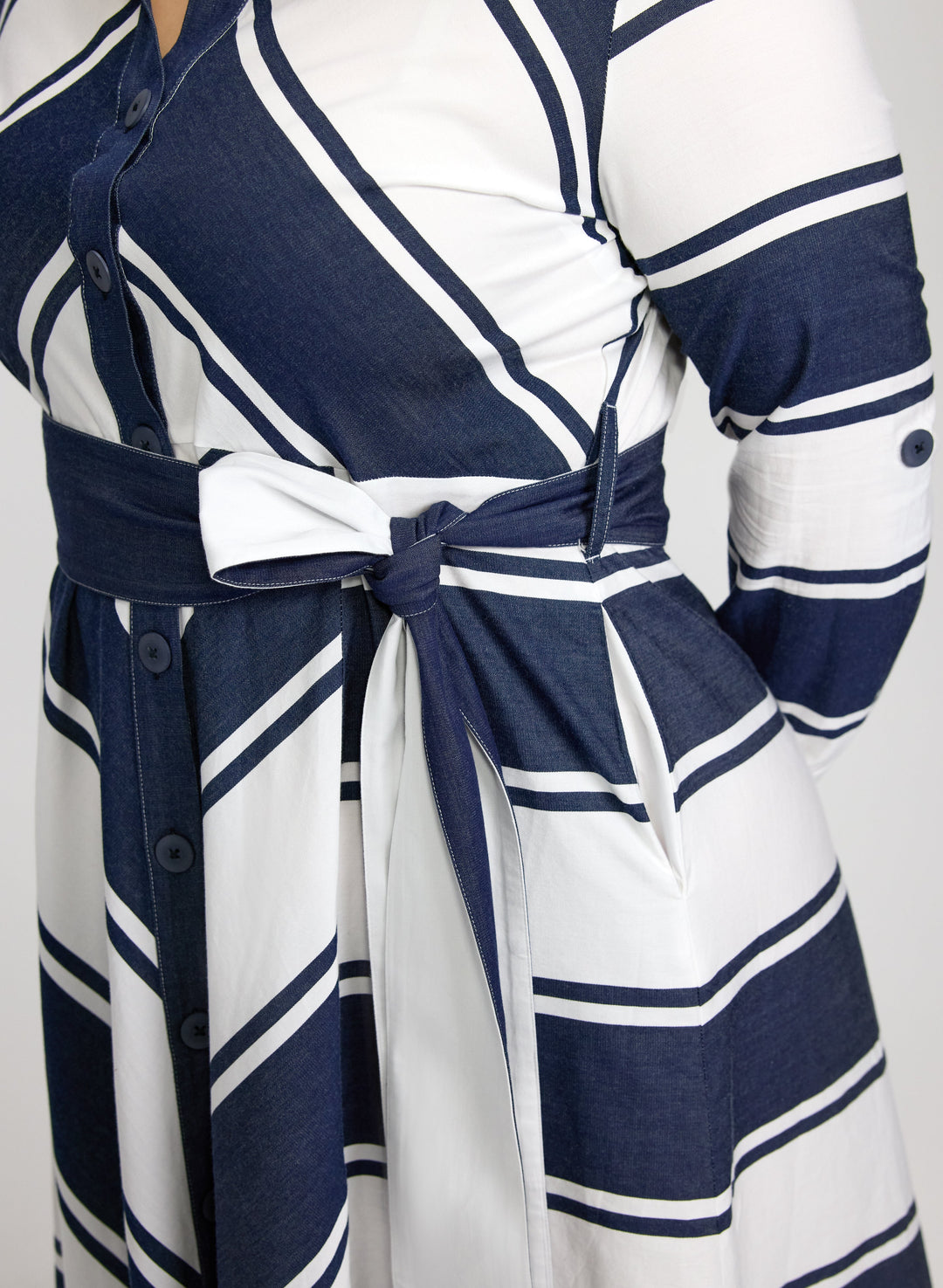 Joseph Ribkoff - Stripe Midi Dress