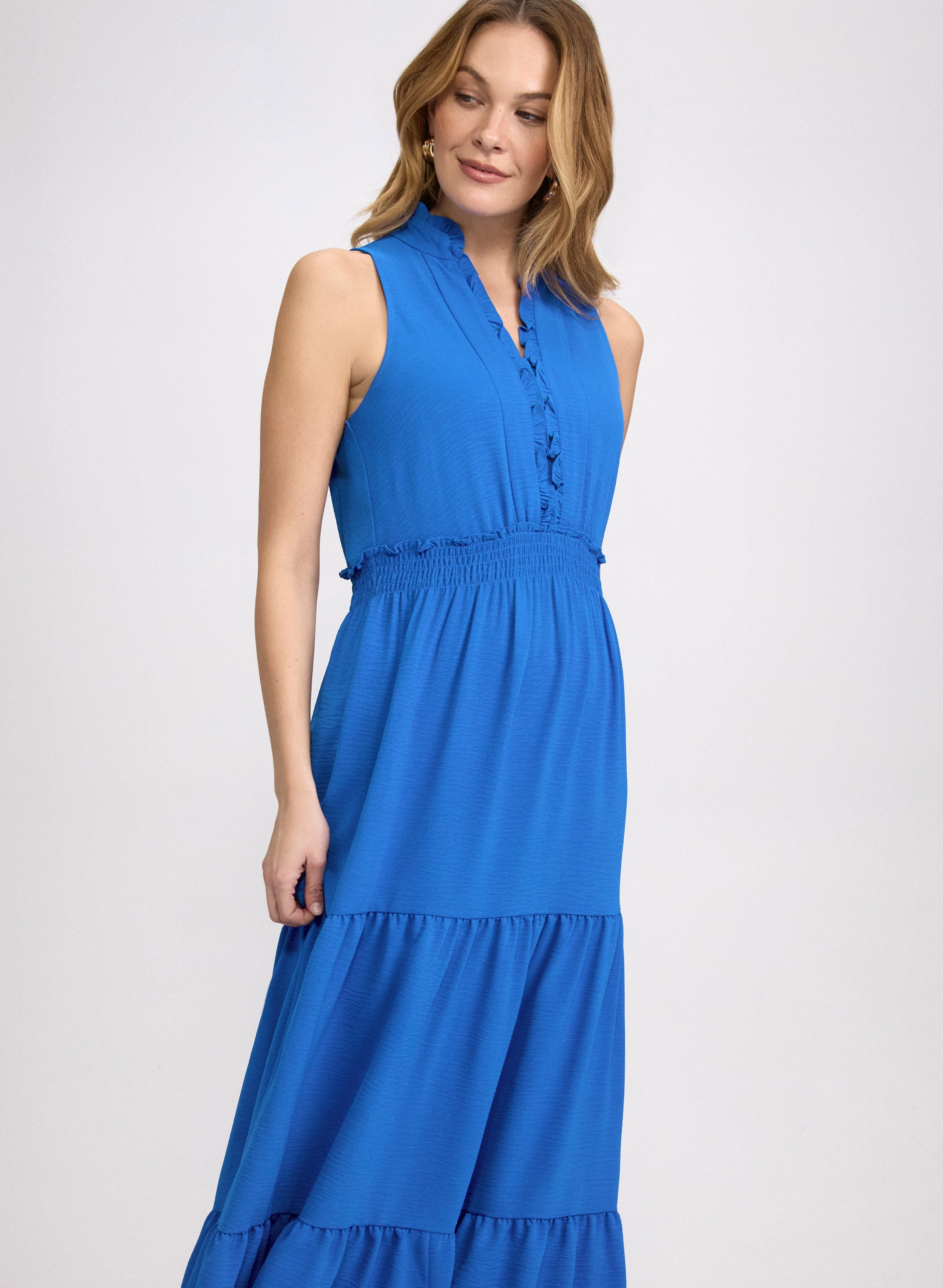Frilled Trim Dress