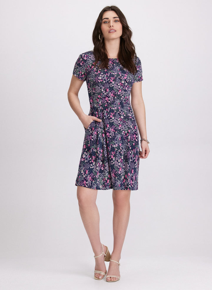 Floral A-Line Dress