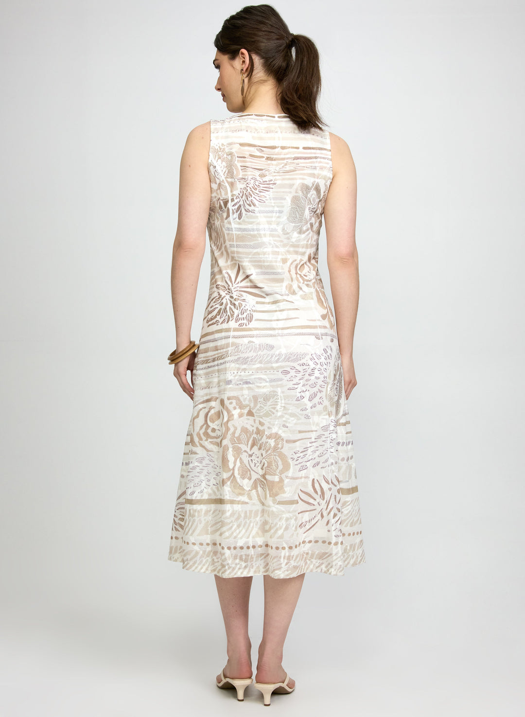 Tonal Printed Dress