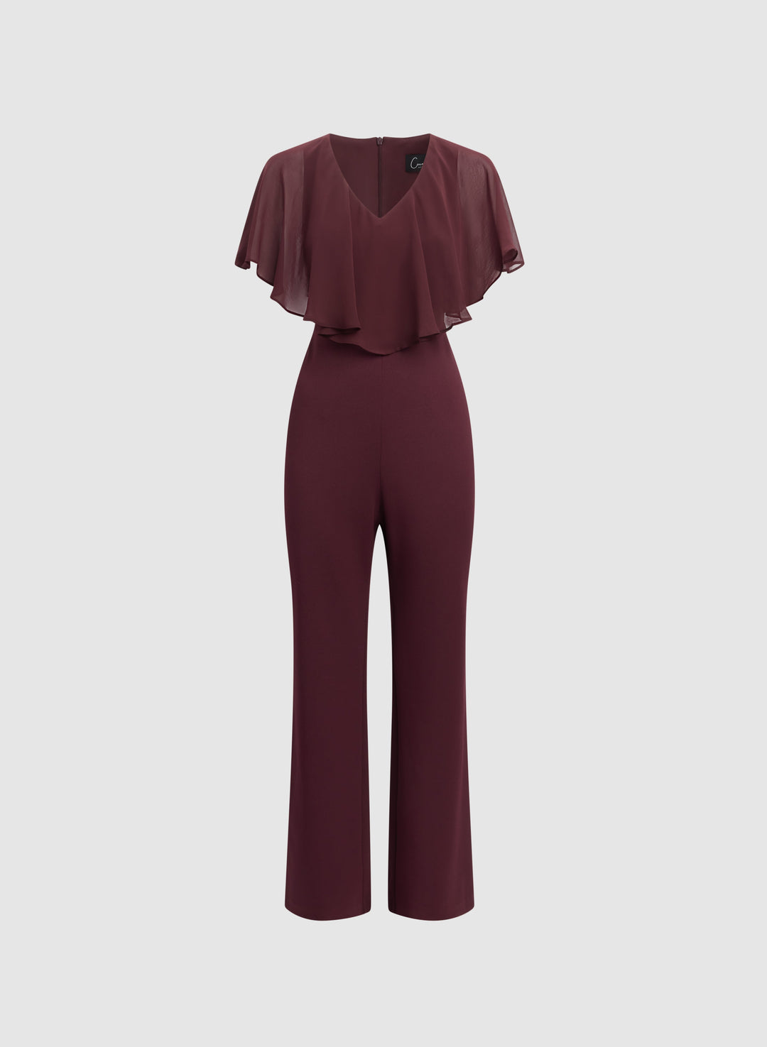 Flounce Front Jumpsuit