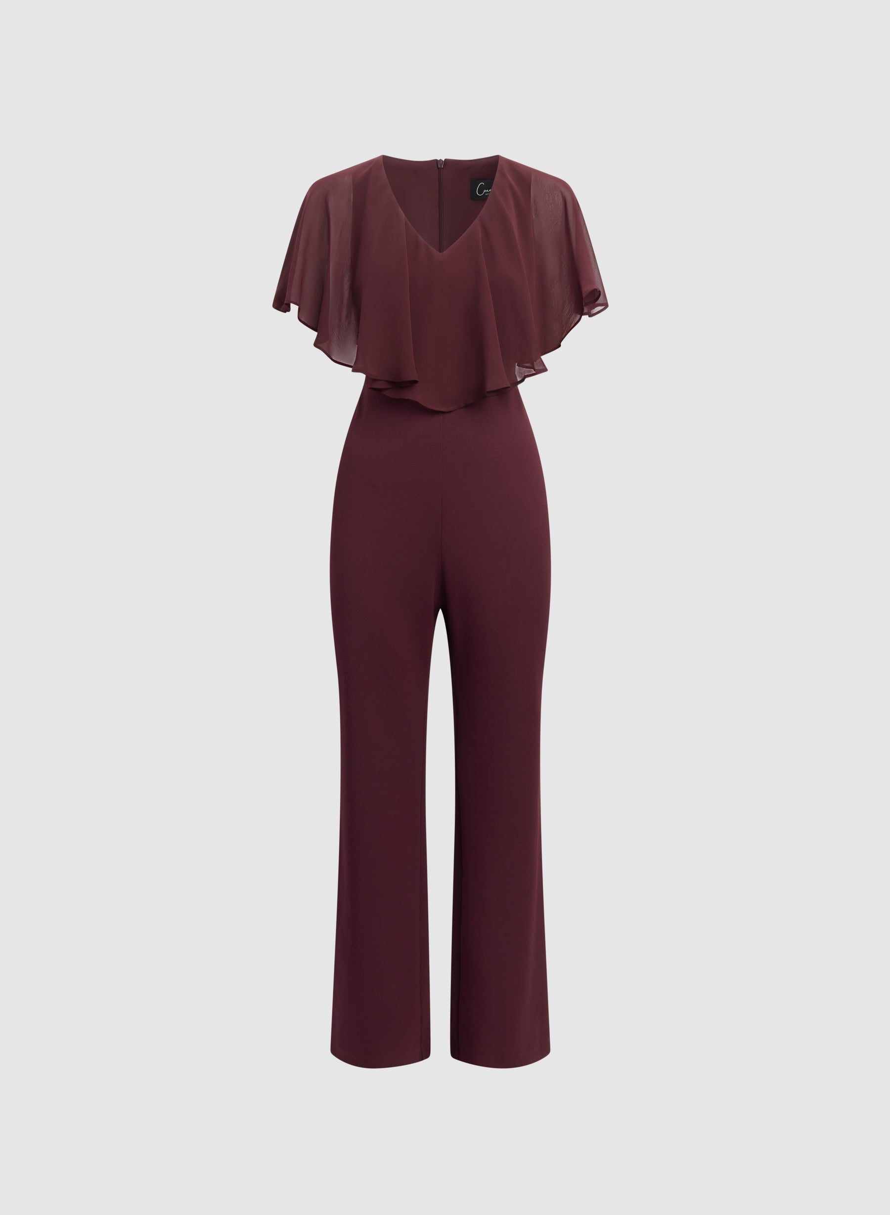 Flounce Front Jumpsuit