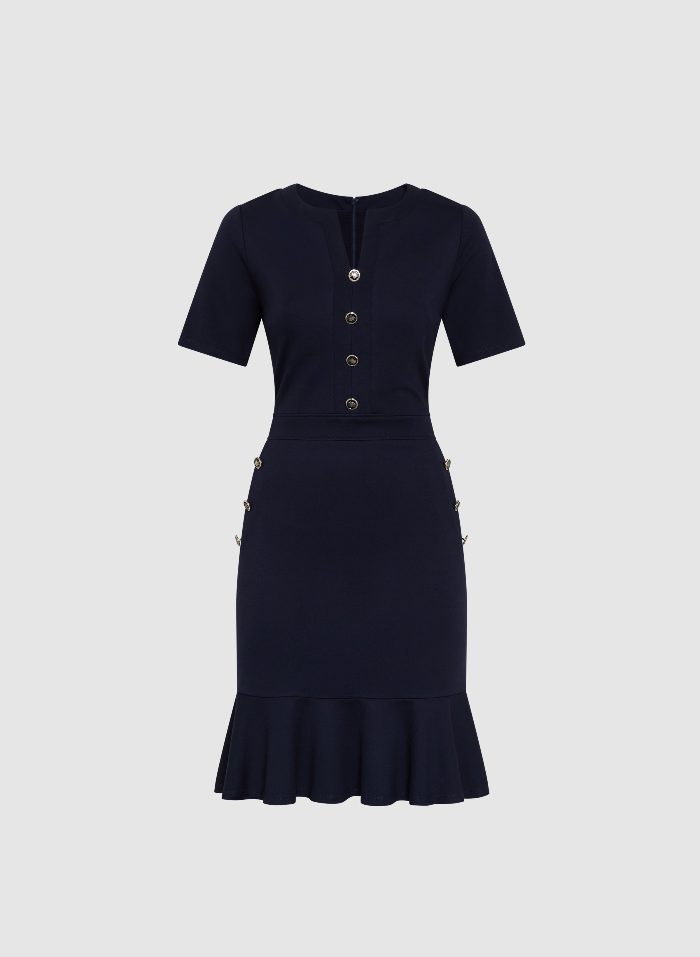 Ruffle Hem Dress