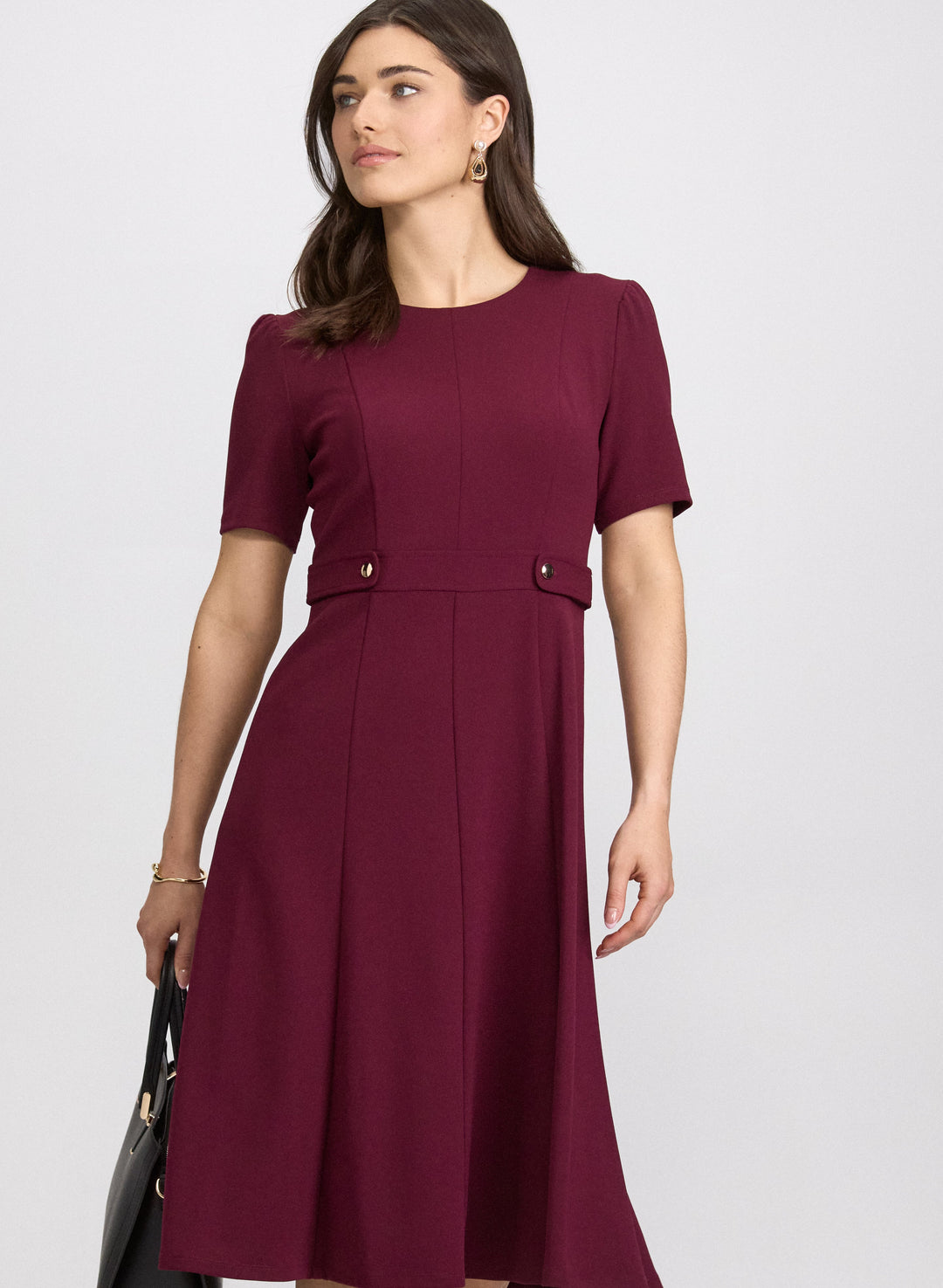 Fit & Flare Midi Dress