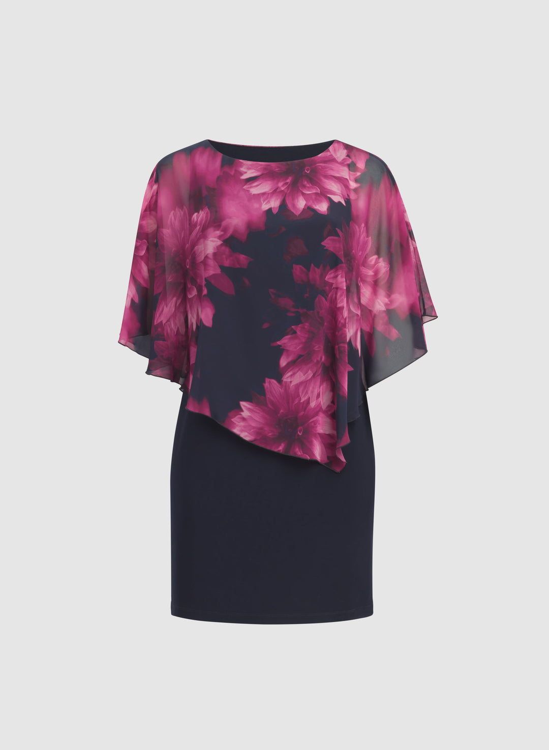 Floral Overlay Dress