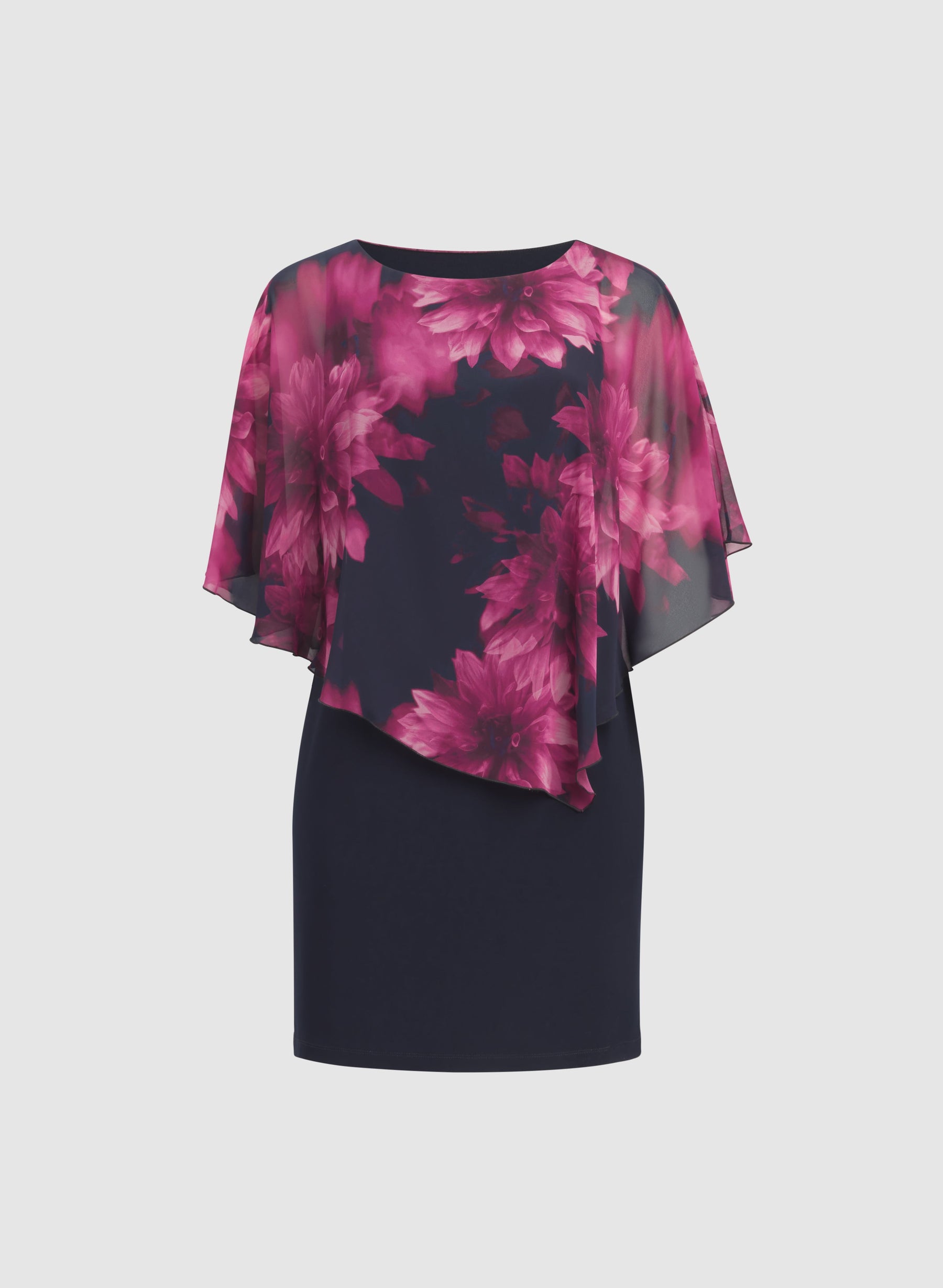 Floral Overlay Dress