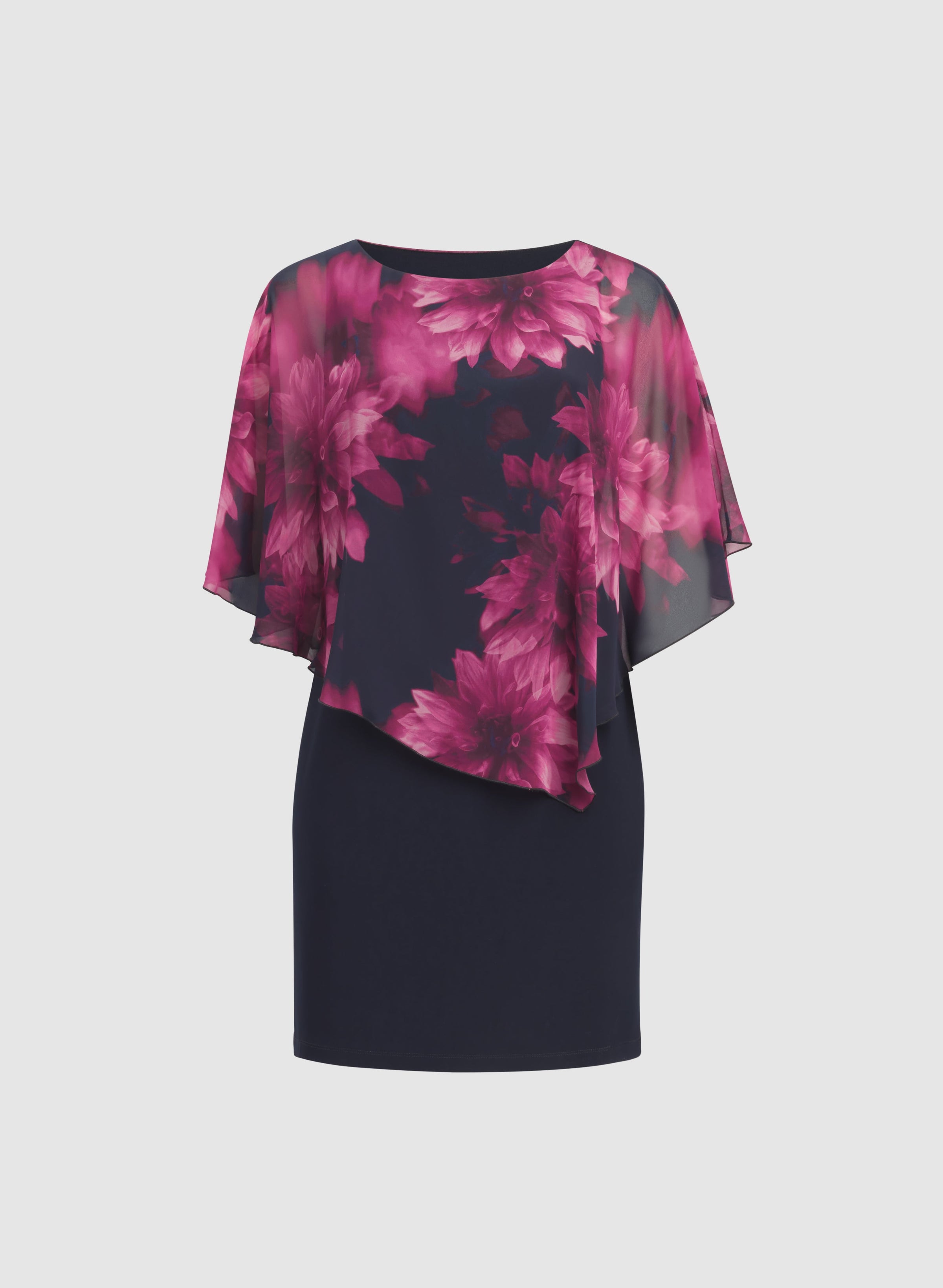 Floral Overlay Dress