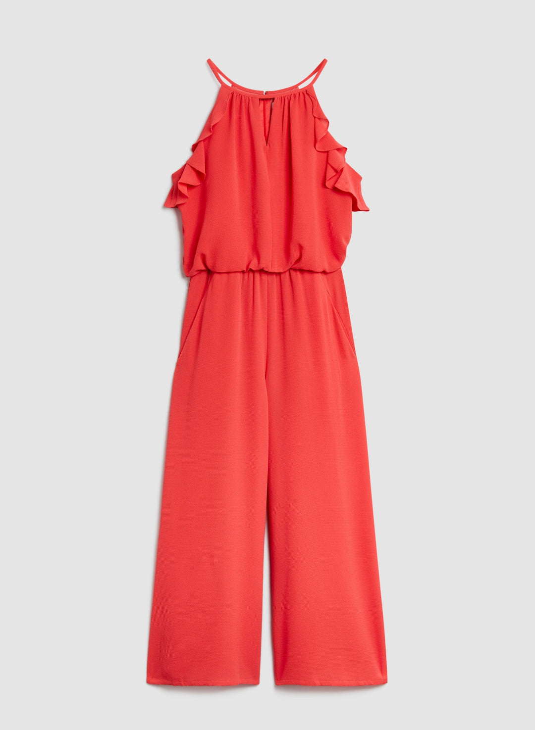 Ruffle Detail Jumpsuit